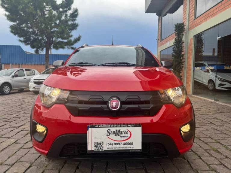 FIAT - MOBI - 2018/2019 - Vermelha - R$ 50.000,00