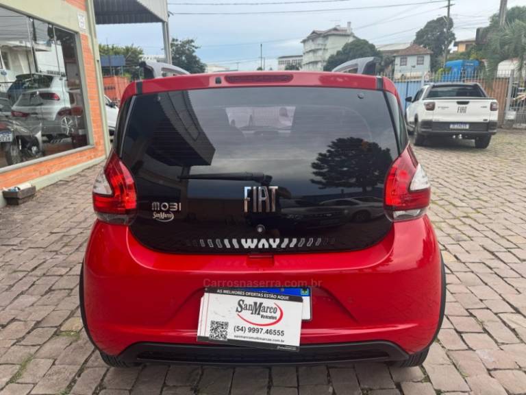 FIAT - MOBI - 2018/2019 - Vermelha - R$ 50.000,00