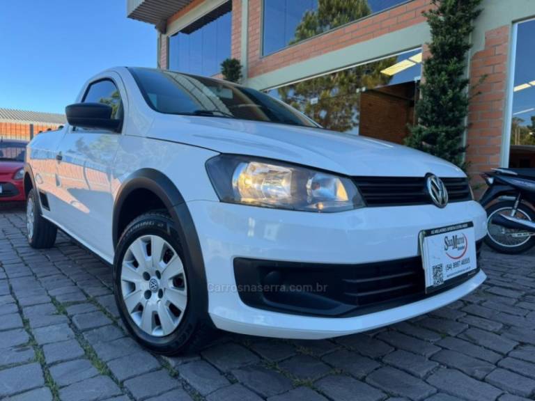 VOLKSWAGEN - SAVEIRO - 2015/2016 - Branca - R$ 43.000,00